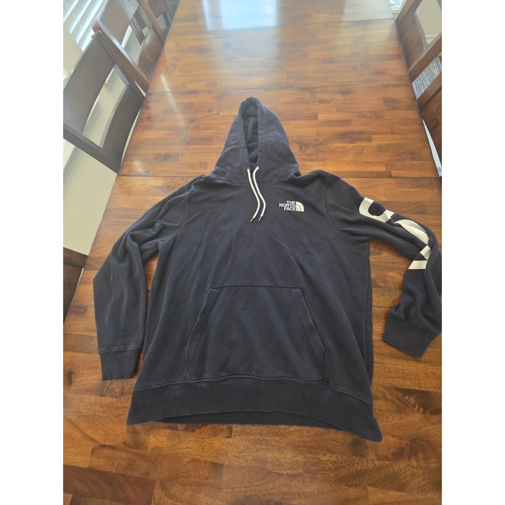 The North Face Fleece Pullover Size XL Dark Blue Usa  Sku 28